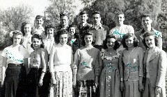Betty Busch; Flo Desch; Ed Alexander; Lura Berger; Dale Chaney; Dale Sachsteder; Kathy Lindsey; Jody Dixson; Louie Sander; Marilyn Middleton; Mary Mc Carmichle; Bob Guerra; Betty Le